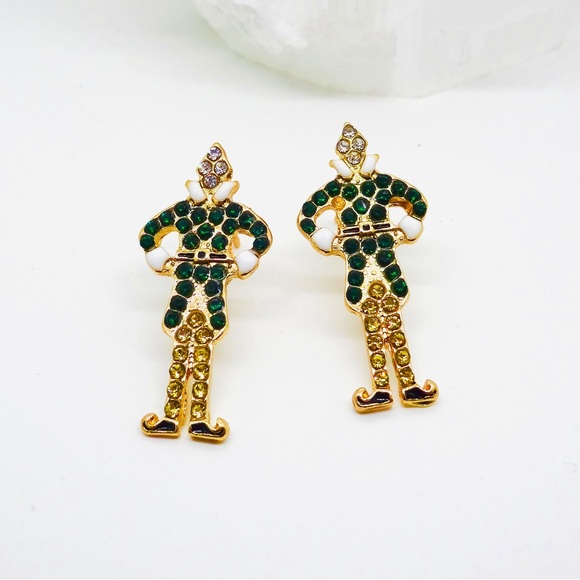 Buddy The Elf Holiday Earrings - Picture 2 of 4